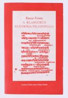 Ruzsa Ferenc: A klasszikus szánkhja filozófia. Farkas Lőrinc Imre Kiadó, 1997. Kiadói papírkötés