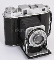 Kodak Duo 620 fényképezőgép Schneider-Kreuznach Xenar f:3,5 F:7,5 objektívvel, eredeti bőr tokjában