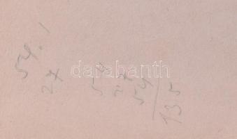 Varga Mátyás (1910-2002): A lánya, Varga Katalin arcképe. Pasztell, papír, jelzett, 51×36,5 cm