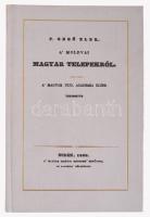 P. Gegő Elek: A moldvai magyar telepekről. Bp., 1987, ÁKV. Reprint kiadás. Kihajtható térkép-melléklettel. Kiadói egészvászon-kötés.