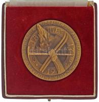 Csehszlovákia 1974. "JAMES - 1921. VIII. 14. - Idealizmus, Alpinizmus, Moralita, Entuziazmus, Solidarita (JAMES Szlovák Hegymászó Egyesület - 1921. VIII. 14. - Idealizmus, Alpinizmus, Erkölcs, Lelkesedés, Szolidaritás)" egyoldalas bronz hegymászó emlékérem eredeti tokban, "Na 50. horolezecký týždeň - JAMES 1974 (Az 50. hegymászóhét alkalmából - JAMES) gravírozással a hátoldalán (60mm) T:AU Czechoslovakia 1974. "JAMES - 1921. VIII. 14. - Idealizmus, Alpinizmus, Moralita, Entuziazmus, Solidarita (JAMES Slovak Mountaineering Association - 1921. VIII. 14. - Idealism, Alpinism, Morality, Enthusiasm, Solidarity)" one-sided bronze mountaineering commemorative medal in original case, with "Na 50. horolezecký týždež - JAMES 1974 (On the occasion of the 50th mountaineering week - JAMES)" engraving on the reverse (60mm) C:AU