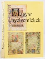 Molnár József-Simon Györgyi: Magyar nyelvemlékek. Bp., 1977. Tankönyvkiadó. Kiadói egészvászon-kötés, sérült papír védőborítóval.