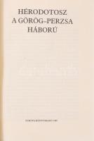 Hérodotosz: A görög-perzsa háború. Európa Könyvkiadó, 1989. Kiadói egészvászon-kötés, kiadói papír v...