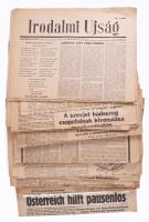 1956 Vegyes '56-os nyomtatvány tétel, újságok, röplapok, pl. Népakarat, Népszabadság, Szabad Nép, stb., 52 db