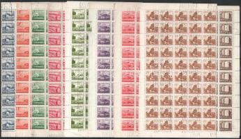 1953 Épületek II. sor hajtott ívekben, 3 ív kettős fogazással és egy ívszéli elfogazással