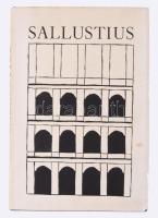 Sallustius. Magyar Helikon, 1978. Kiadói egészvászon-kötés kiadói papír védőborítóban