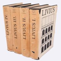 Livius - I.-IV. - A római nép története a város alapításától. Európa Könyvkiadó, 1982. Kiadói egészv...