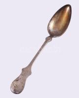 Antik ezüst (Ag) kanál, jelzett, nettó 66g