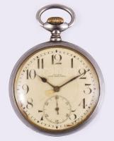 Alpina Union zsebóra, nem működik, sérült számlappal, d: 5,5 cm