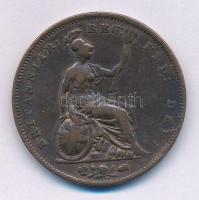 Nagy-Britannia 1854. 1p Cu "Viktória" T:VF patina, kis ph, karc
Great Britain 1854. 1 Pen...