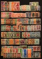 Deutsches Reich államok, zónák és 1945 előtti kiadások 6 db A4-es + 3 db közepes berakóban, kicsit rendetlen anyag