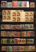 Deutsches Reich államok, zónák és 1945 előtti kiadások 6 db A4-es + 3 db közepes berakóban, kicsit r...