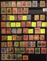 Deutsches Reich államok, zónák és 1945 előtti kiadások 6 db A4-es + 3 db közepes berakóban, kicsit r...