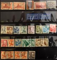 Deutsches Reich államok, zónák és 1945 előtti kiadások 6 db A4-es + 3 db közepes berakóban, kicsit r...