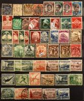 Deutsches Reich államok, zónák és 1945 előtti kiadások 6 db A4-es + 3 db közepes berakóban, kicsit r...