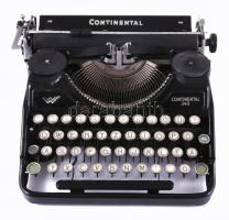 1920-1945 Wanderer Werke "Continental 340" írógép, magyar billentyűzettel, tokja nélkül, 28x26 cm