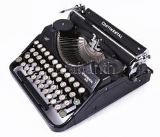 1920-1945 Wanderer Werke "Continental 340" írógép, magyar billentyűzettel, tokja nélkül, 2...
