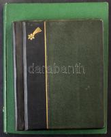 Franciaország sok példányos anyag 2 db berakóban, benne perfinek is