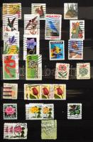 Vegyes külföldi bélyegek 9 db klf méretű berakóban illetve albumban