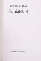 Weöres Sándor: Színjátékok. Bp., 1983. Magvető. 468p. Kiadói vászonkötésben, papír védőborítóval