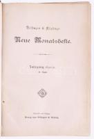 Velhagen &amp; Klasings Neue Monatshefte. Jahrgang 1890/91. I-II. Band. Bielefeld-Leipzig, 1890-...