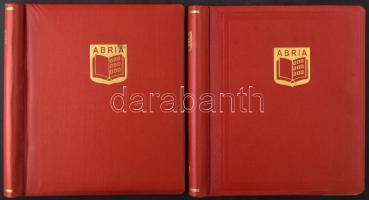 2 db Abria berakó osztott fehér lapokkal