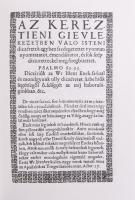 Huszár Gál: A Keresztyéni Gyülekezetekben való Isteni Dicséretek


Akadémiai Kiadó, 1983 Kálmáncs...