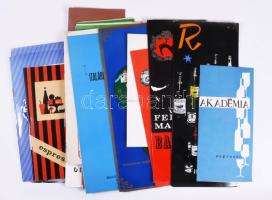 Óriási magyar étlap gyűjtemény az 1960-as évek végéről, 1970-es évek elejéről. Közel 200 db, mind kü...