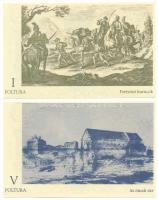2007. Ónod I Poltura + V Poltura, mindkettő "000300" sorszámmal T:UNC