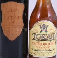 1996 Tokaji Szamorodni, száraz, 0,25l + 2000 Tokaji furmint 0,37l