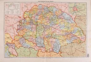 1983 Homolka József: Budapest térképe házszámok megjelölésével és az utczák és terek betűrendes jegy...