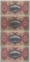 1930. 100P (4x) + 1932. 50P + 1936. 10P + 1945. 10.000P T:F,VG
