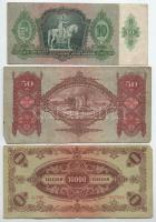 1930. 100P (4x) + 1932. 50P + 1936. 10P + 1945. 10.000P T:F,VG