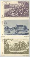 2007. Ónod I Poltura + V Poltura + X Poltura, mind sorszám nélkül, mindegyik előlapján "Az 1707...
