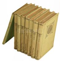 Erdős Reneé 5 regénye, 8 db kötetben, aláírt példányok. Bp., Révai. Aranyozott egészvászon kötésben, vegyes állapotban