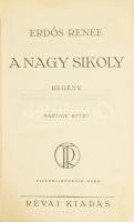 Erdős Reneé 5 regénye, 8 db kötetben, aláírt példányok. Bp., Révai. Aranyozott egészvászon kötésben,...