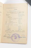 ca 1930-1960 Vegyes okmány tétel, igazolvány, stb