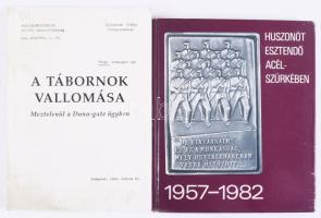 Horváth József: A tábornok vallomása. Meztelenül a Duna-gate ügyben. Bp., 1990, Pallas Lap- és Könyvkiadó. Kiadói papírkötés + Huszonöt esztendő acélszürkében. Képek a munkásőrség életéből 1957-1982. Szerk. Ács György et al. Kiadói kartonált papírkötés.