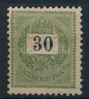 1899 30kr bélyeg (6.000) (hátoldalán piros folt / red spots on the back side)