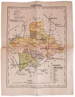 ca 1920 15 db vármegye térkép vegyes méretben és állapotban