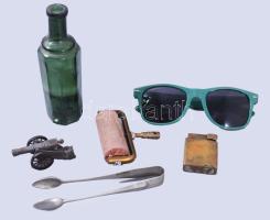 Doboznyi vegyes bolha tétel, érdekes darabokkal