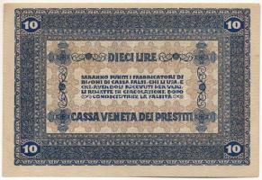 Olaszország 1918. Velence / Osztrák-magyar megszállás 10L T:XF szép papír
Italy 1918. Venice / Aust...