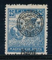 Nagyvárad 1919 Arató 25f alulra csúszott "Bani" felirattal, Bodor vizsgálójellel