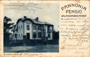 1929 Balatonfüred-fürdő, Pannonia pensio (fl)