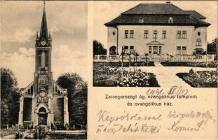 1931 Zalaegerszeg, ágostoni hitvallású evangélikus templom és evangélikus ház