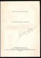 Széchényi György: Halálgyárosok. Egy szomorú korszak jellemzése. ,,Üldözöttek" sorozat II. köte...