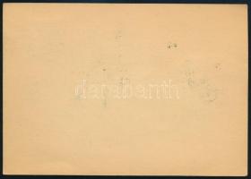 1942 Levelezőlap 2 db Sürgős 2f bélyeggel "SZENT LÁSZLÓ ÜNNEPI HÉT NAGYVÁRADON" alkalmi bé...