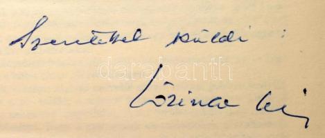 Lőrincze Lajos: Nyelvőrségen. A szerző, Lőrincze Lajos (1915-1993) nyelvész, tanár által dedikált pé...