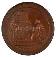 Ausztria 1865. "Bécsi Egyetem 500. évfordulója" bronz, vert, kétoldalas emlékérem "VN...