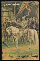 Hóka Mihály: Az ígéret földje. Filmnovella Árpád fejedelemről és a honfoglalásról. A szerző által dedikált példány (,,Pásztor Lászlónak rabtársi üdvözlettel Hóka Mihály"). New York, 1975, Magyar Október 23 Mozgalom. Emigráns kiadás. Kiadói kartonált papírkötés, kissé koszos borítóval, kissé sérült kiadói papír védőborítóban.